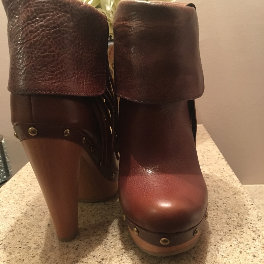 Brown Leather Boots